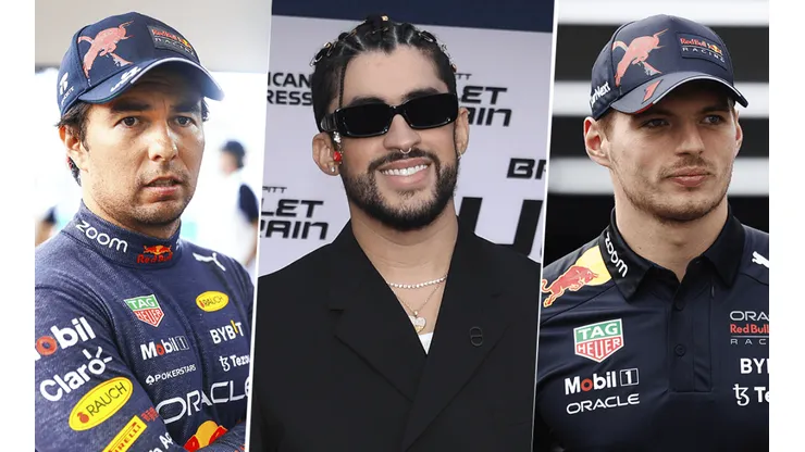 La polémica que une a Checo Pérez, Bad Bunny y Max Verstappen