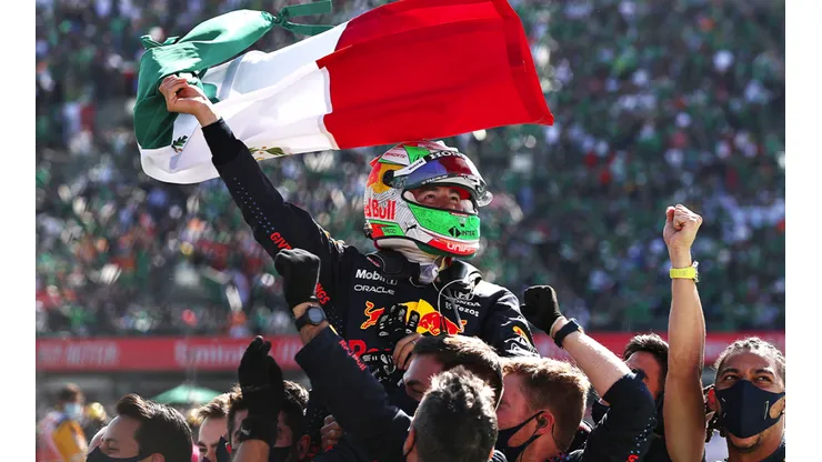 Checo Pérez finalizó en la tercera posición en el GP de México 2022 de la Fórmula 1