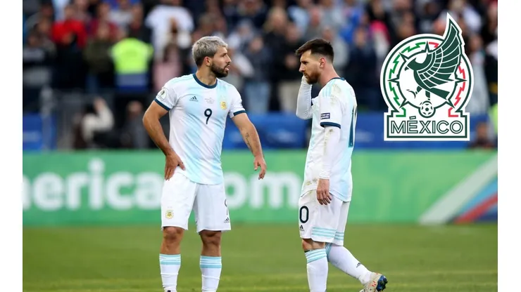 Agüero advirtió a Messi y sus excompañeros sobre el "peligroso" México