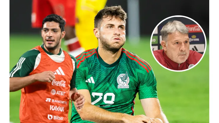¿Santi Giménez aún puede ir a Qatar 2022? El plan del Tata Martino