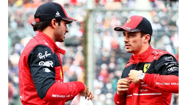 Carlos Sainz negó haber hecho "un Verstappen" con Leclerc