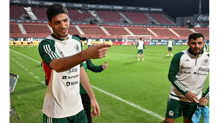 Raúl Jiménez sumará minutos con México previo al inicio del Mundial