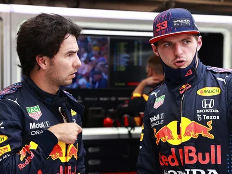 La publicación de Checo Pérez sobre Max Verstappen