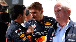 Pérez y Verstappen se sacaron chispas en el final del GP de Brasil.