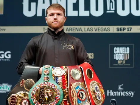 ¿Ya no será indiscutible? Creen que Canelo Álvarez puede dejar vacante un cinturón