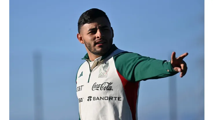 Girona, España 5 de Noviembre de 2022. Alexis Vega durante el entrenamiento de la selección nacional de Mexico en las instalaciones de Girona FC, previo a la copa del mundo de Qatar 2022.Foto/Imago7/Etzel Espinosa