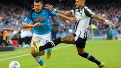 Lozano asistió a Zielinski para el triunfo parcial del Napoli.