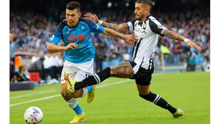 Lozano asistió a Zielinski para el triunfo parcial del Napoli.