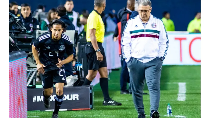 Martino elogió a Lainez antes de confirmar los 26 convocados.