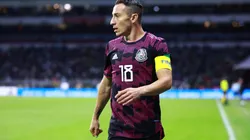 Andrés Guardado en la eliminatoria para la Copa del Mundo Qatar 2022.