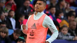 RCD Espanyol v RC Celta de Vigo - La Liga Santander Orbelin Pineda during the match between RCD Espanyol and Real Club C