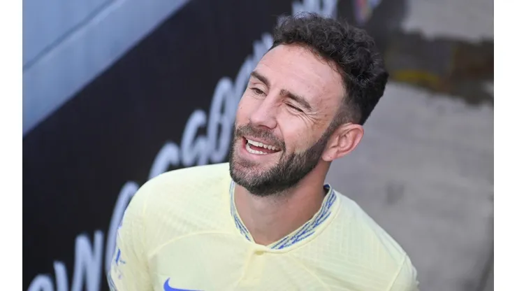 Miguel Layún con el América en el torneo Apertura 2022.