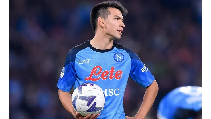 Hirving Lozano fue figura del Napoli ante el Empoli.