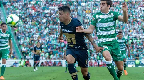 Ulises Rivas contra Pumas en el torneo Clausura 2019.