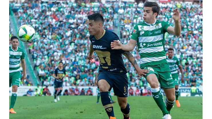 Ulises Rivas contra Pumas en el torneo Clausura 2019.