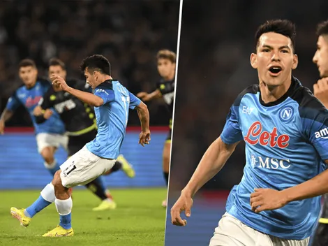 ¡Imparables! Napoli gana con un gol de Chucky Lozano y sigue arriba