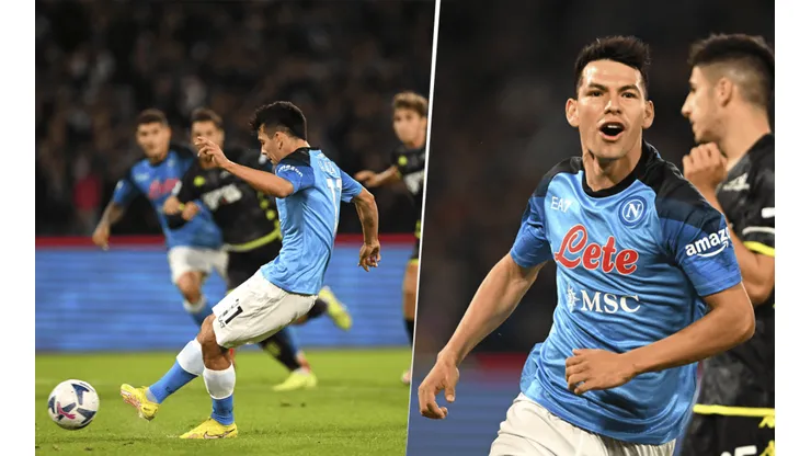 ¡Imparables! Napoli gana con un gol de Chucky Lozano y sigue arriba