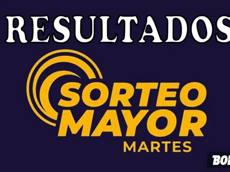 Resultados Sorteo Mayor del martes 8 de noviembre 2022 en México