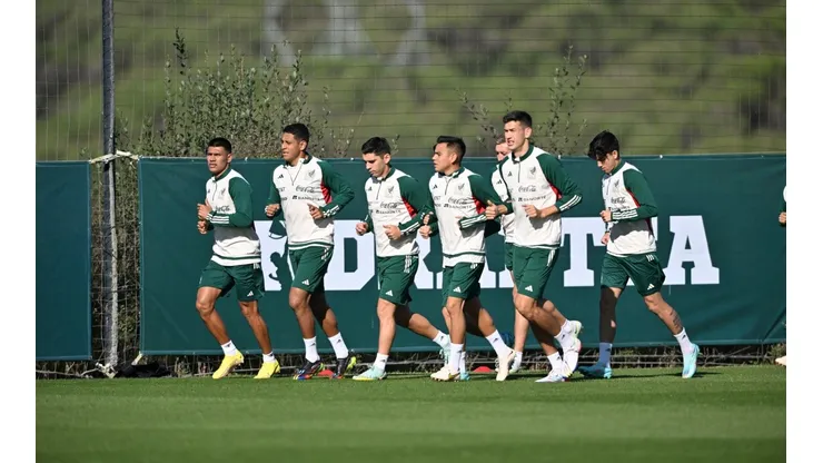 Entrenamiento de la Selección mexicana 2022