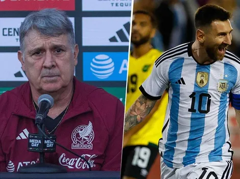 Martino reveló la estrategia de México para frenar a Messi