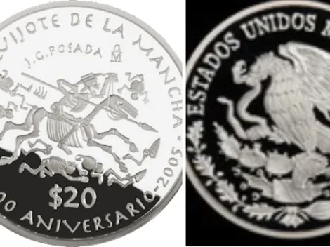 Calavera del Quijote: así puedes reconocer la moneda que vale hasta 40 mil pesos