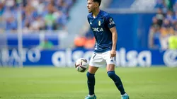 Alonso Aceves fue expulsado en la victoria del Real Oviedo.
