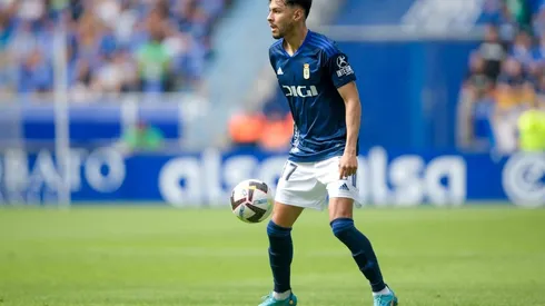 Alonso Aceves fue expulsado en la victoria del Real Oviedo.