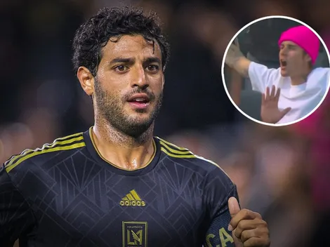 VIDEO | Justin Bieber se aferra a Carlos Vela y explota tras una dura entrada sobre el mexicano