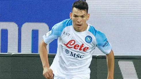 Hirving Chucky Lozano en su partido número 100 en la Serie A