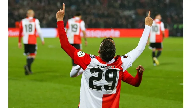Santi Giménez le dio la victoria al Feyenoord