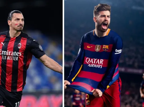 Zlatan y Piqué: la verdad detrás de la polémica foto de su "romance"