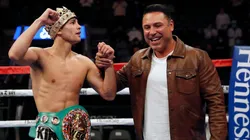 Oscar De La Hoya le tiene grandísimas noticias a Ryan García
