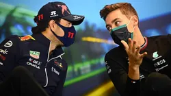 ¿En serio? George Russell volvió a despreciar a Sergio Pérez