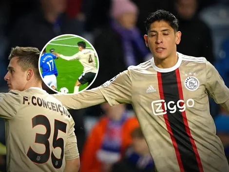 VIDEO | ¡Desconcentración! Edson Álvarez comete penal en la Champions