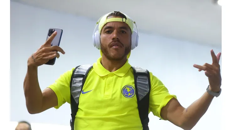 Ciudad de Mexico, 6 de septiembre de 2022. Jonathan Dos Santos, durante el partido de la jornada 13 del Torneo Apertura 2022 de la Liga BBVA MX, entre las Águilas del America y el Atletico San Luis, celebrado en el Estadio Azteca. Foto: Imago7/ Eloisa Sánchez