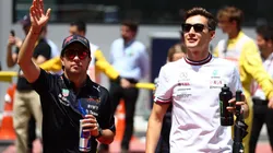 Russell subestimó a Sergio Pérez tras quedarse sin podio en México