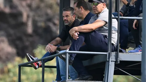 Rafael Puente vio el partido de la Sub 14