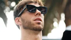 Pierre Gasly vivió un feo momento en el GP de México.