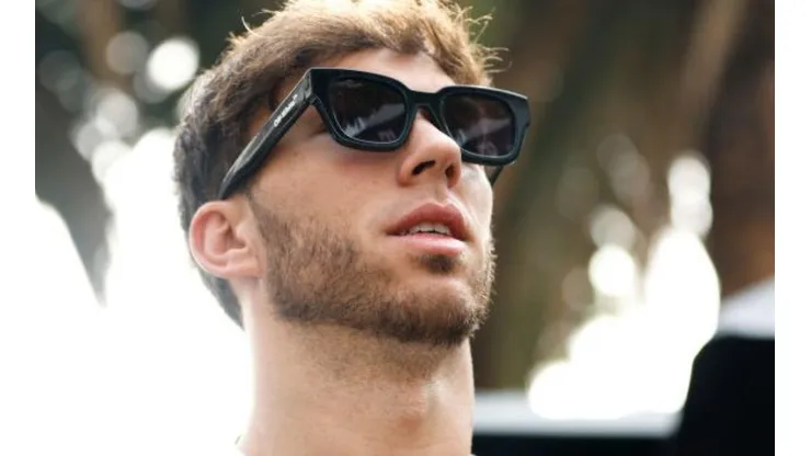 Pierre Gasly vivió un feo momento en el GP de México.
