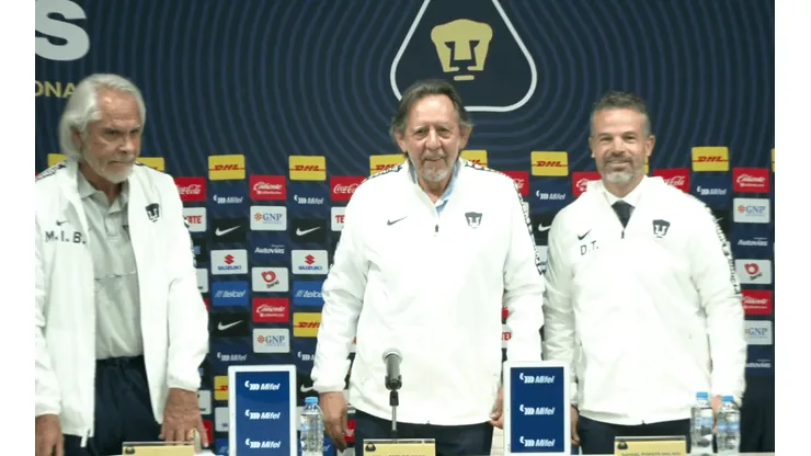 Miguel Mejía Barón, Leopoldo Silva y Rafael Puente del Río.
