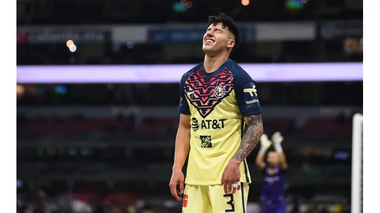 Sánchez en lamento durante su etapa como jugador del América.