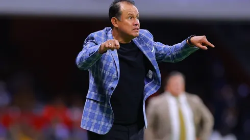 Juan Reynoso en el Clausura 2022, su último partido con Cruz Azul.