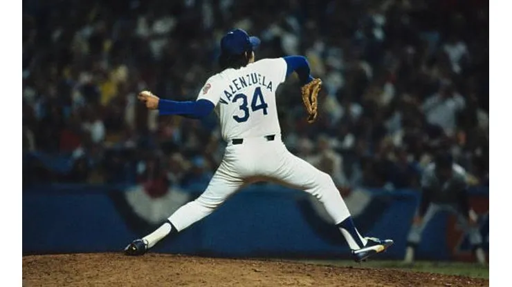 Fernando Valenzuela en la Serie Mundial de 1981.