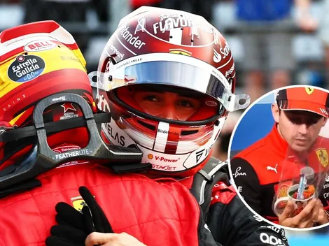 Gran Premio de México: Así reacionaron Leclerc y Sainz tras comer dulces mexicanos