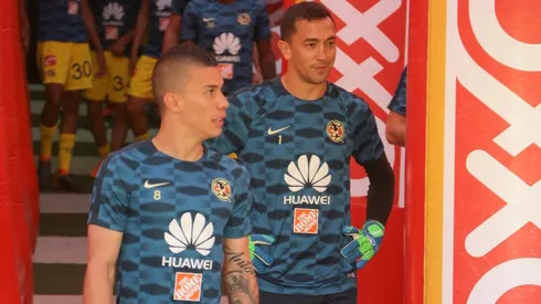 Mateus Uribe y Agustín Marchesín en la Liga MX.