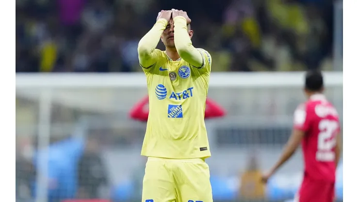 El lamento de Emilio Lara tras la eliminación ante Toluca.