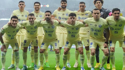 La alineación del América en el partido de ida ante Toluca.