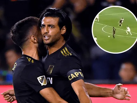 VIDEO: Con gran pase gol, Carlos Vela comienza ganando el duelo ante Chicharito