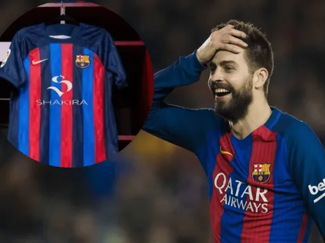 Logo de Shakira aparecerá en jersey del Barcelona ¿Qué dice Piqué?