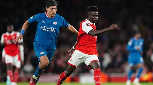 Erick, titular y en buen nivel frente al Arsenal